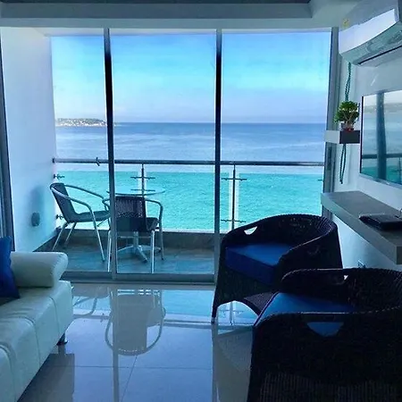 807 Moderno En El Laguito, Vista Al Mar * Cartagena